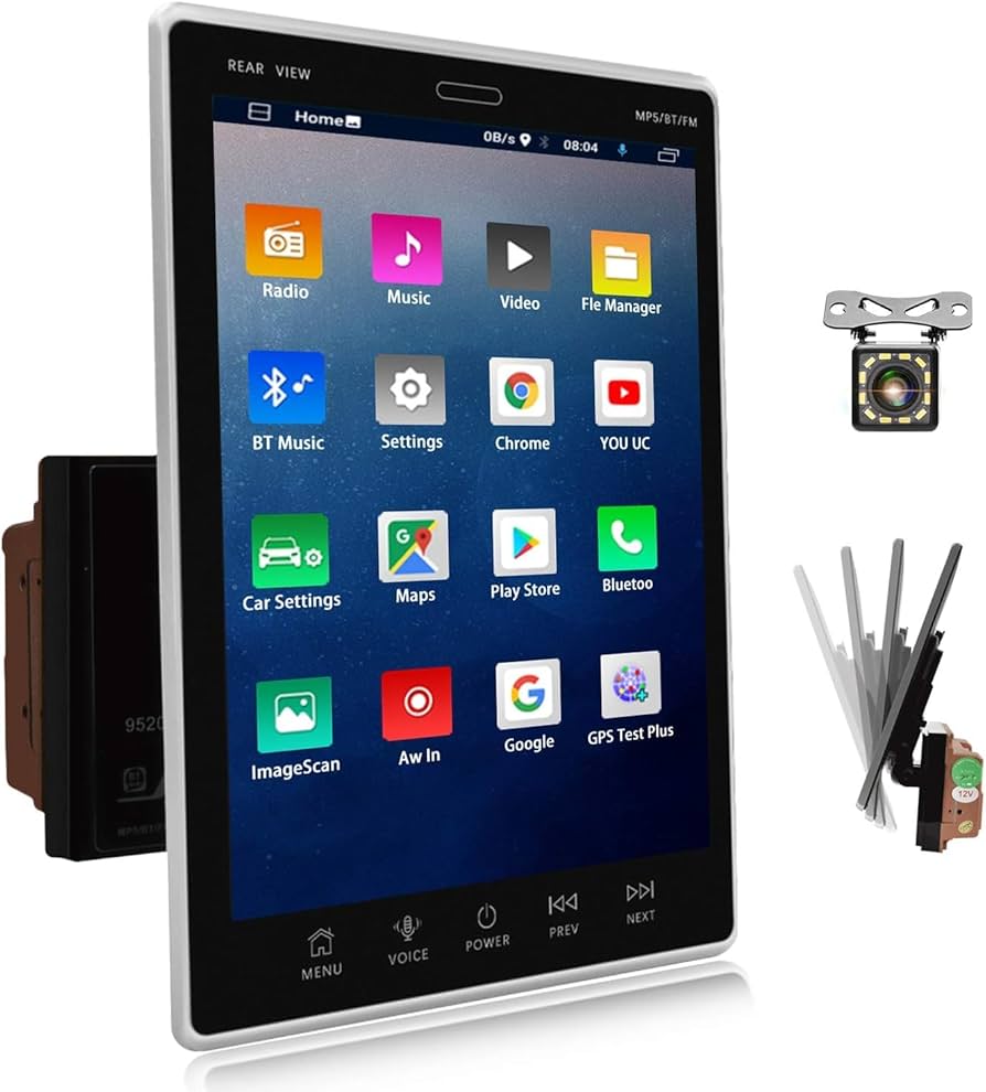 Amazon.com: Hikity Android 15 Double Din Car Radio, 9.5 Inch